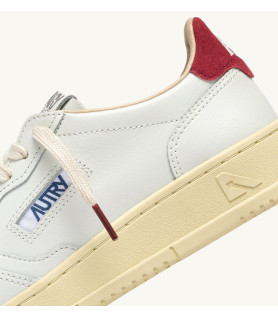 AUTRY AULWBJ01 WHT DEEP CLARET MEDALIST