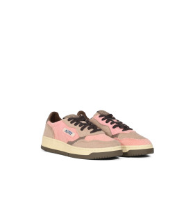 AUTRY AULW101 PINK CHOCO MEDALIST