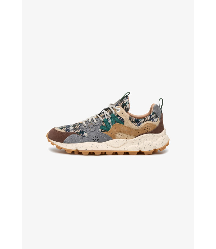 FLOWER MOUNTAIN - YAMANO 3 BROWN ANTHRACITE CUOIO DONNA